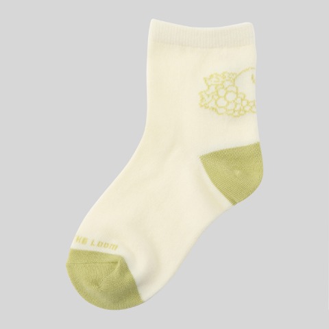 キッズ　6足組ショートクルーソックス（15～20cm　FRUIT OF THE LOOM）