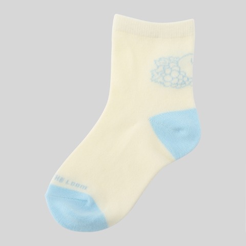 キッズ　6足組ショートクルーソックス（15～20cm　FRUIT OF THE LOOM）