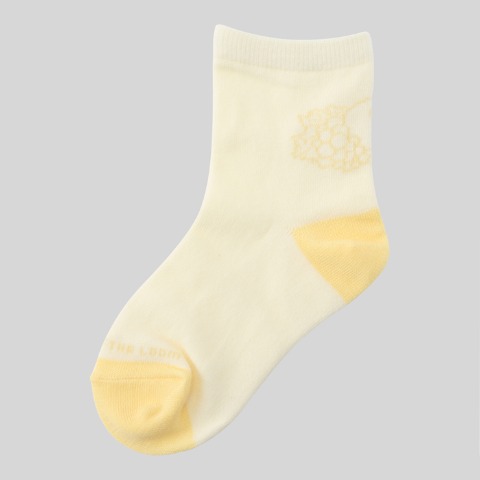 キッズ　6足組ショートクルーソックス（15～20cm　FRUIT OF THE LOOM）