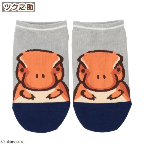 キッズ　スニーカーインソックス（15～20cm　ツク之助）