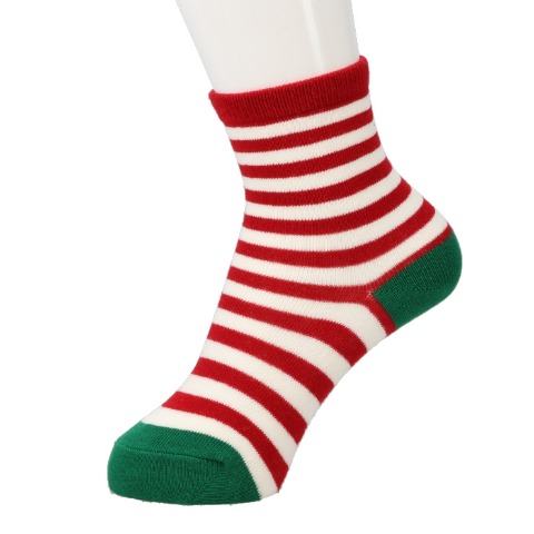 キッズ　３足組クルーソックス（15～20cm　DAILY　LINE）