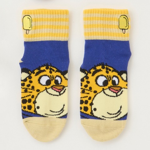 キッズ　3足組クルーソックス（15～20cm・Disney）