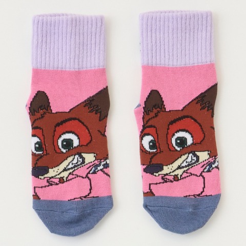 キッズ　3足組クルーソックス（15～20cm・Disney）