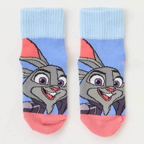 キッズ　3足組クルーソックス（15～20cm・Disney）