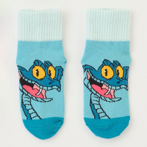 キッズ　3足組クルーソックス（15～20cm・Disney）