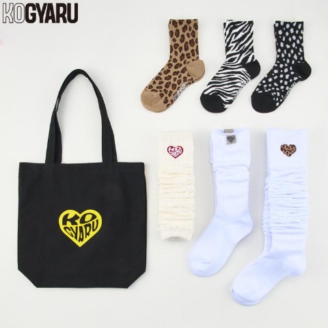 キッズ　ソックス6点セット（15～20cm・19～24cm　KOGYARU）