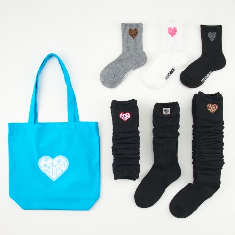 キッズ　ソックス6点セット（15～20cm・19～24cm　KOGYARU）