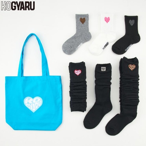 キッズ　ソックス6点セット（15～20cm・19～24cm　KOGYARU）