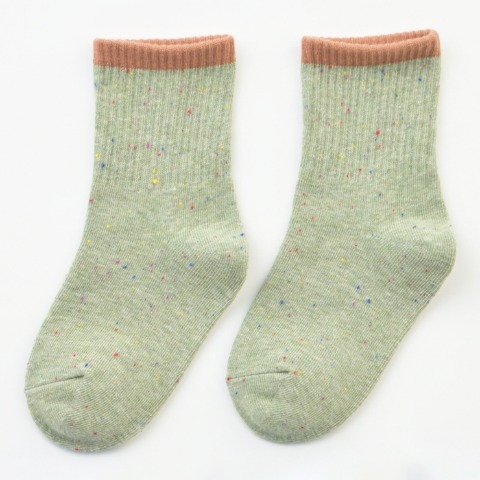 キッズ　３足組クルーソックス（15～20cm　Solberry Jam）