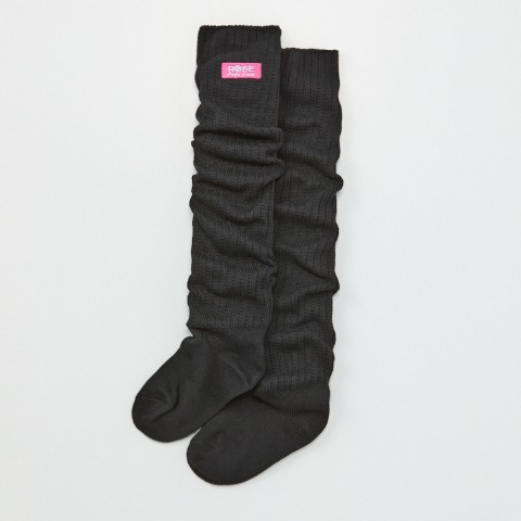 ジュニア　ルーズソックス（19-24cm　ROSE FAN FAN）