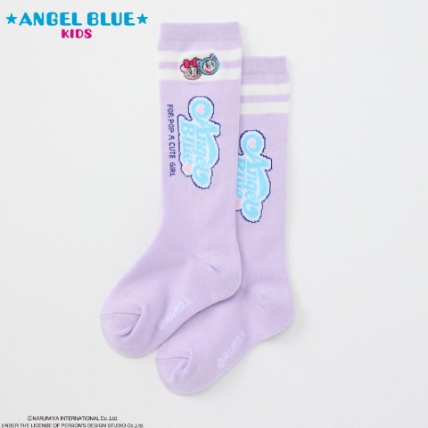 キッズ　ハイソックス（15-20cm　エンジェルブルーキッズ）