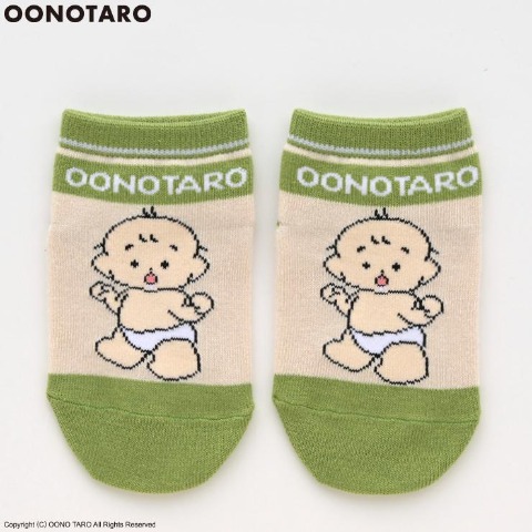 キッズ　スニーカーインソックス（13～18cm　おおのたろう）