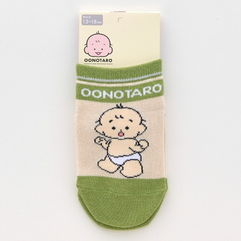 キッズ　スニーカーインソックス（13～18cm　おおのたろう）