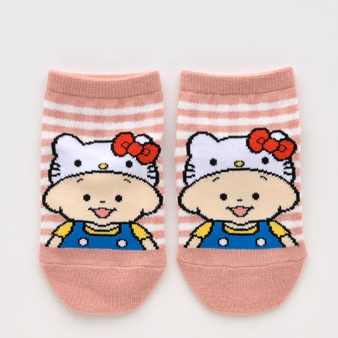 キッズ　スニーカーインソックス（13～18cm　おおのたろう×ハローキティ）