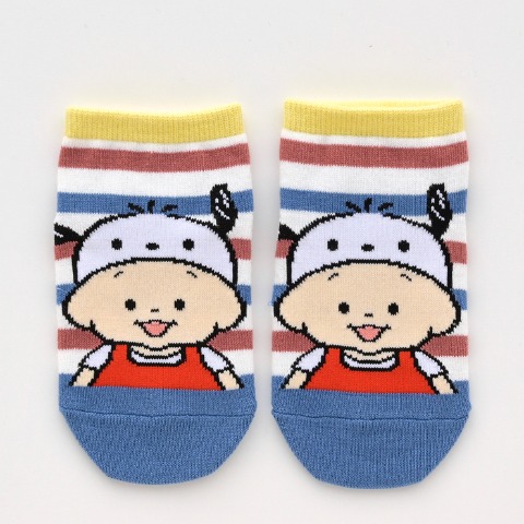 キッズ　スニーカーインソックス（13～18cm　おおのたろう×ポチャッコ）