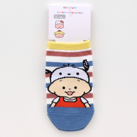 キッズ　スニーカーインソックス（13～18cm　おおのたろう×ポチャッコ）