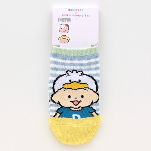 キッズ　スニーカーインソックス（13～18cm　おおのたろう×あひるのペックル）