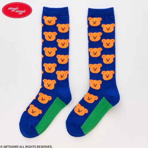 キッズ　ハイソックス(15～20cm・ｗiggle ｗiggle）