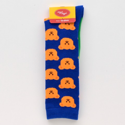 キッズ　ハイソックス(15～20cm・ｗiggle ｗiggle）