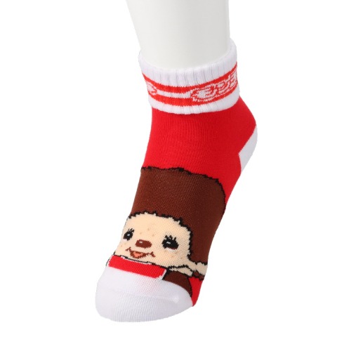 キッズ　クルーソックス(15～20cm・モンチッチ)