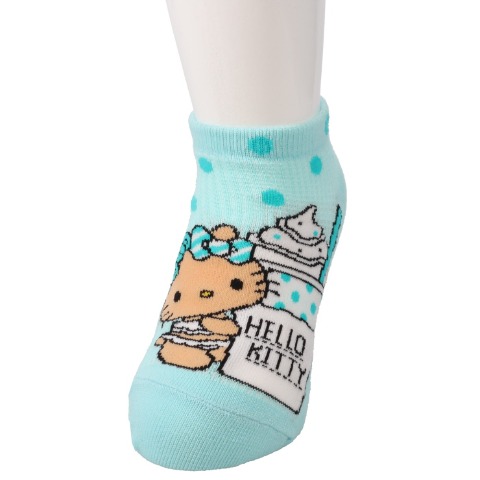 キッズ　スニーカーソックス（15-20cm・ハローキティ）