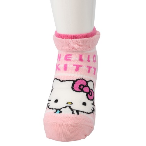 キッズ　スニーカーソックス（15-20cm・ハローキティ）