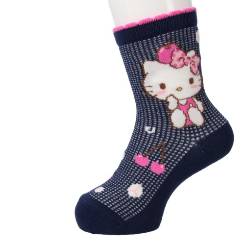 キッズ　クルーソックス（15-20cm・ハローキティ）