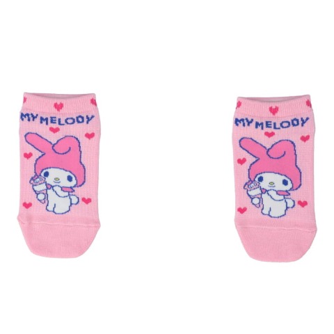キッズ　スニーカーソックス（15-20cm・マイメロディ）