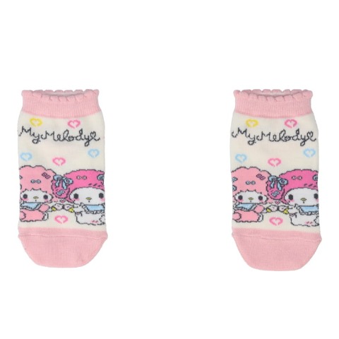 キッズ　スニーカーソックス（15-20cm・マイメロディ）