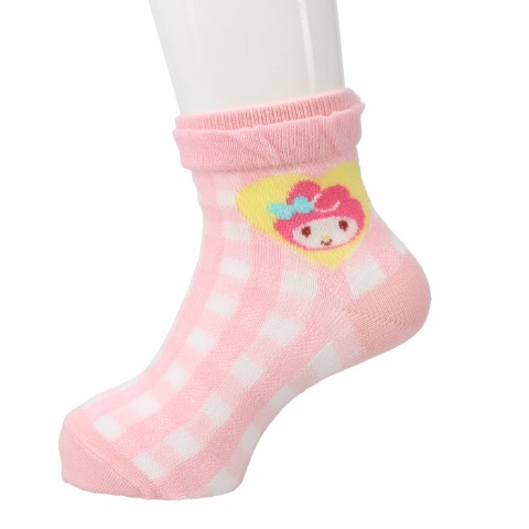 キッズ　クルーソックス（15-20cm・マイメロディ）