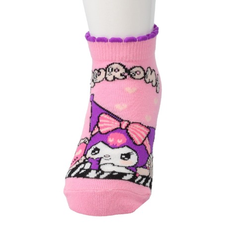 キッズ　スニーカーソックス（15-20cm・クロミ）