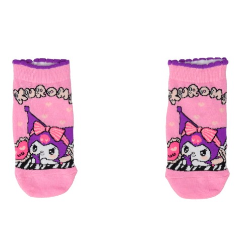 キッズ　スニーカーソックス（15-20cm・クロミ）