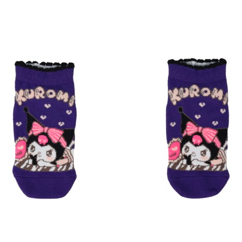 キッズ　スニーカーソックス（15-20cm・クロミ）