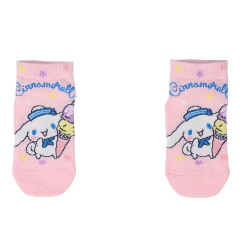 キッズ　スニーカーソックス（15-20cm・シナモロール）
