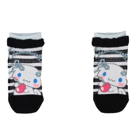 キッズ　スニーカーソックス（15-20cm・シナモロール）