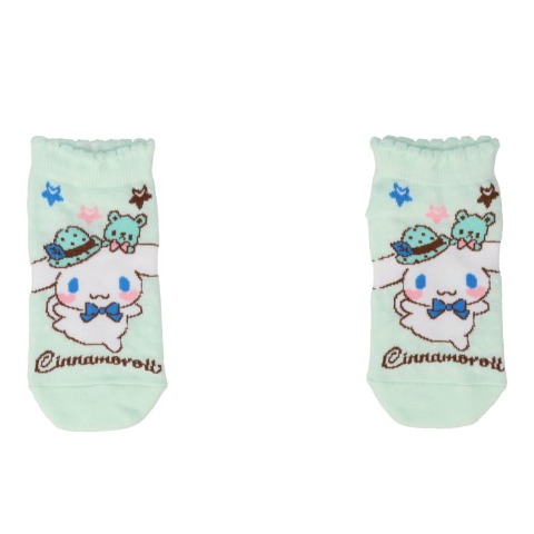 キッズ　スニーカーソックス（15-20cm・シナモロール）