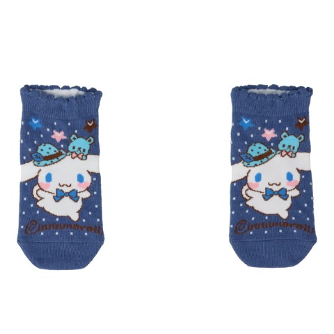 キッズ　スニーカーソックス（15-20cm・シナモロール）