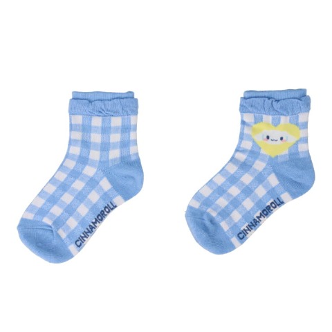 キッズ　クルーソックス（15-20cm・シナモロール）