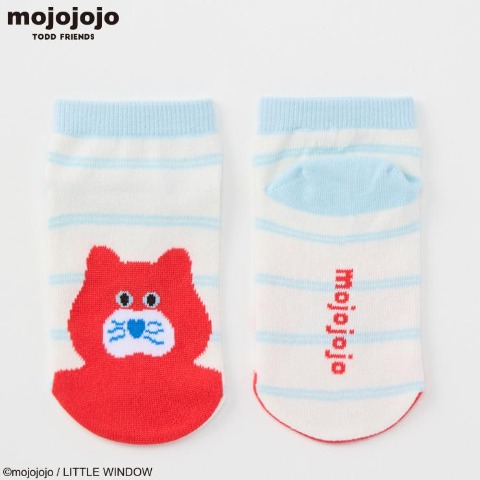 キッズ　スニーカーインソックス（15-20cm　mojojojo）