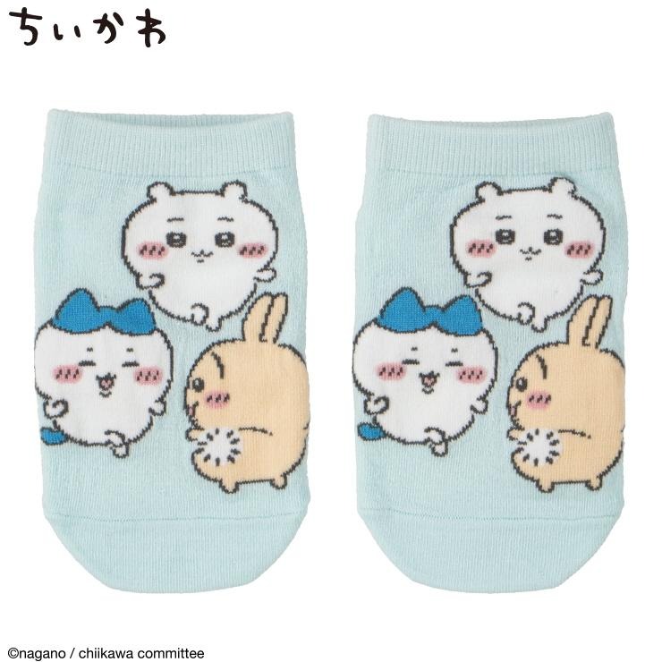 キッズ スニーカーインソックス（15～20cm・19～24cm ちいかわ