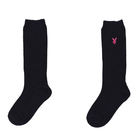 キッズ　ハイソックス（15～20cm・19～24cm　PLAYBOY）