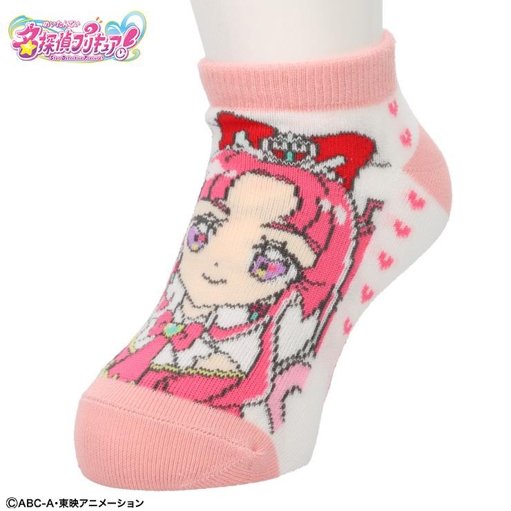 キッズ スニーカーインソックス(15～20cm 『名探偵プリキュア