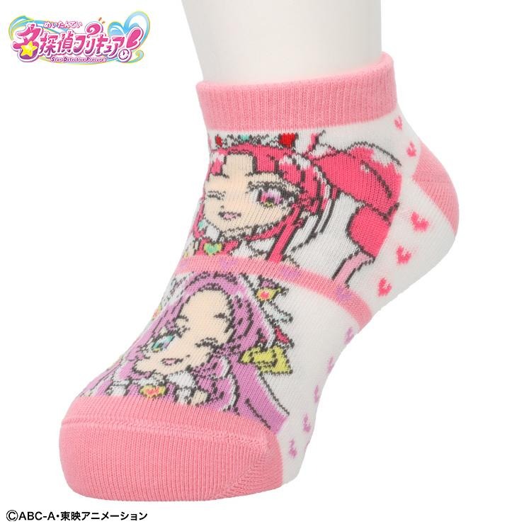 キッズ スニーカーインソックス(15～20cm 『名探偵プリキュア