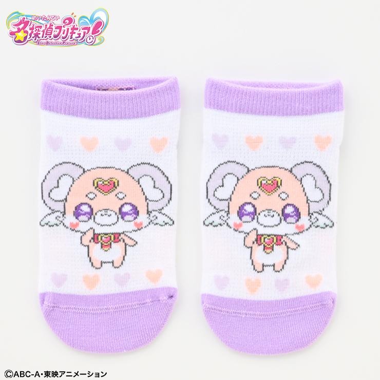 キッズ スニーカーインソックス(15～20cm 『名探偵プリキュア