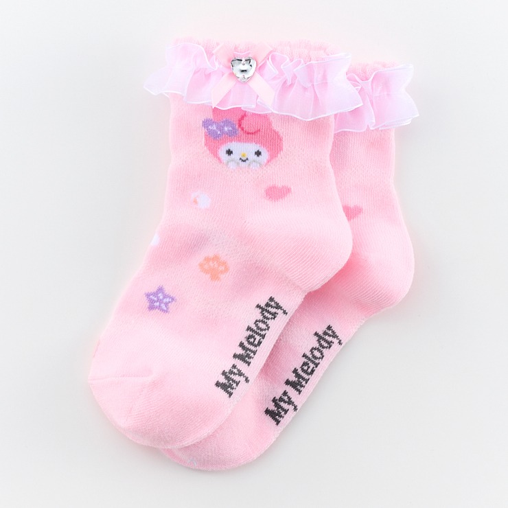 キッズ クルーソックス（15～20cm マイメロディ） | バースデイ