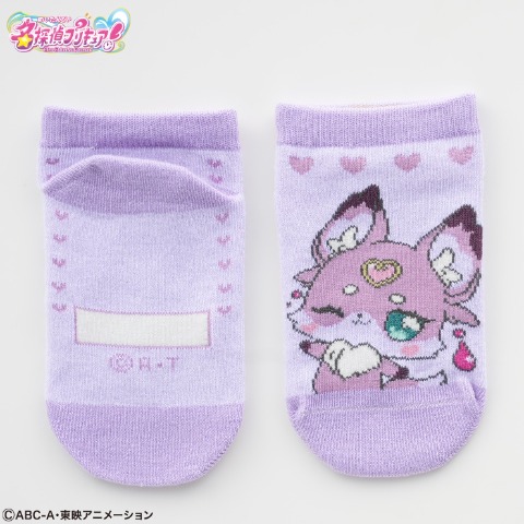 キッズ　スニーカーインソックス(15～20cm　『名探偵プリキュア！』)