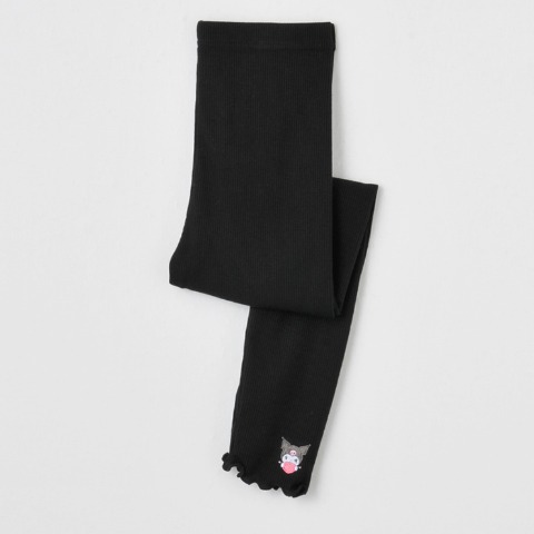 キッズ　10分丈スパッツ（105・120・135cm・クロミ）