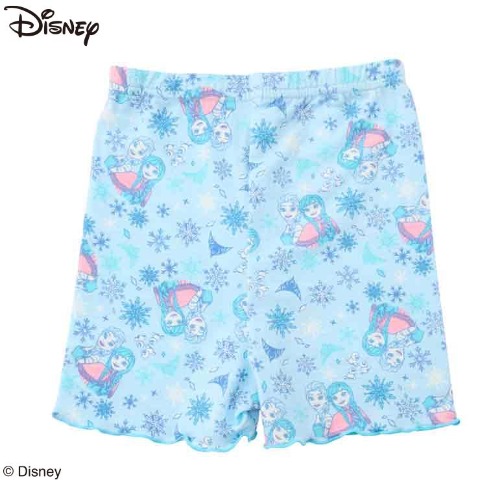 キッズ　1分丈スパッツ（105～120㎝　Disney）