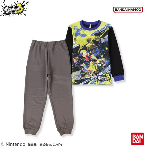 キッズ　パジャマ（120～140㎝　『スプラトゥーン3』）
