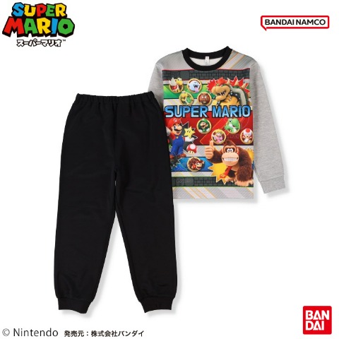 キッズ　パジャマ（110～130㎝　『スーパーマリオ』）